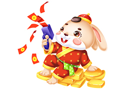 兔年佳節(jié)到，廣州品尚生物向您問個好！廣州品尚生物祝您萬事如意，發(fā)大財！