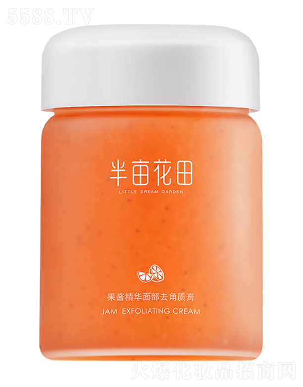 半畝花田果酸精華面部去角質(zhì)磨砂膏